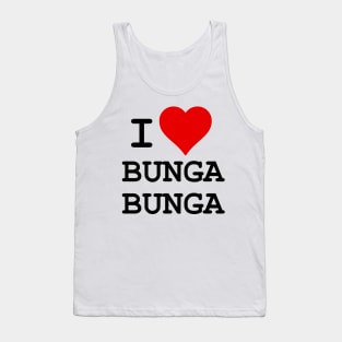 I Love Bunga Bunga Tank Top